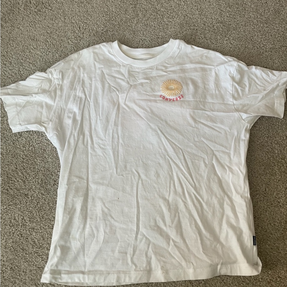 Converse White Logo T-Shirt
